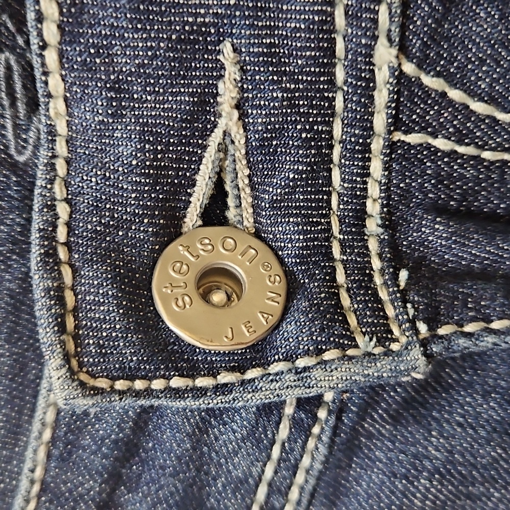 Stetson Blue Women's Jeans - Picture 6 of 9
